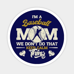 Baseball Mom Magnet